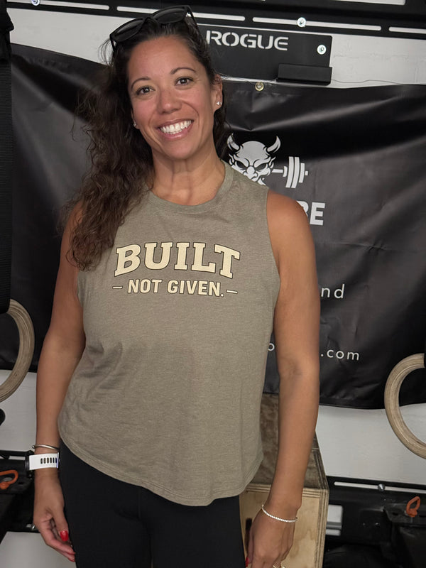 The Standard Crop Top Built Not Given Olive