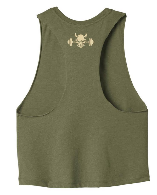 The Standard Crop Top Built Not Given Olive