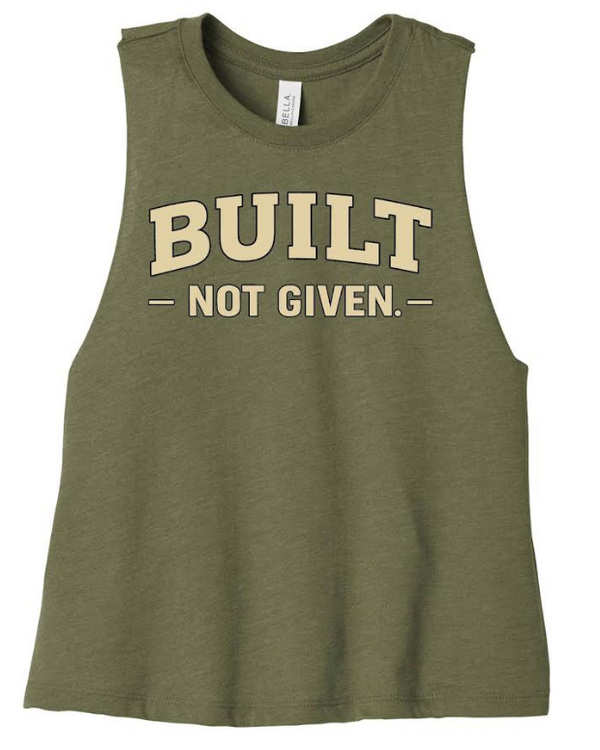 The Standard Crop Top Built Not Given Olive