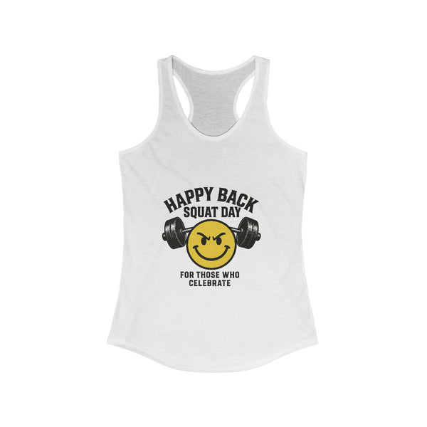 Happy Back Squat Day Women's Tank Top