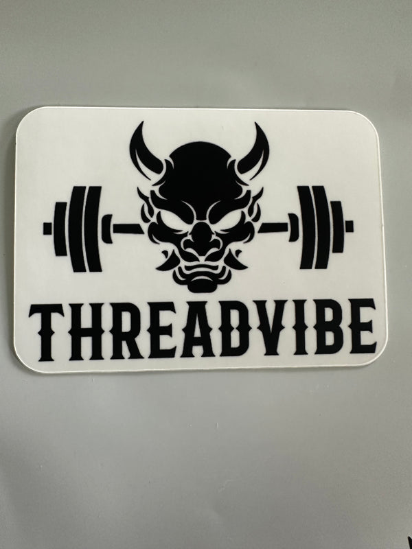 ThreadVibe Logo Sticker