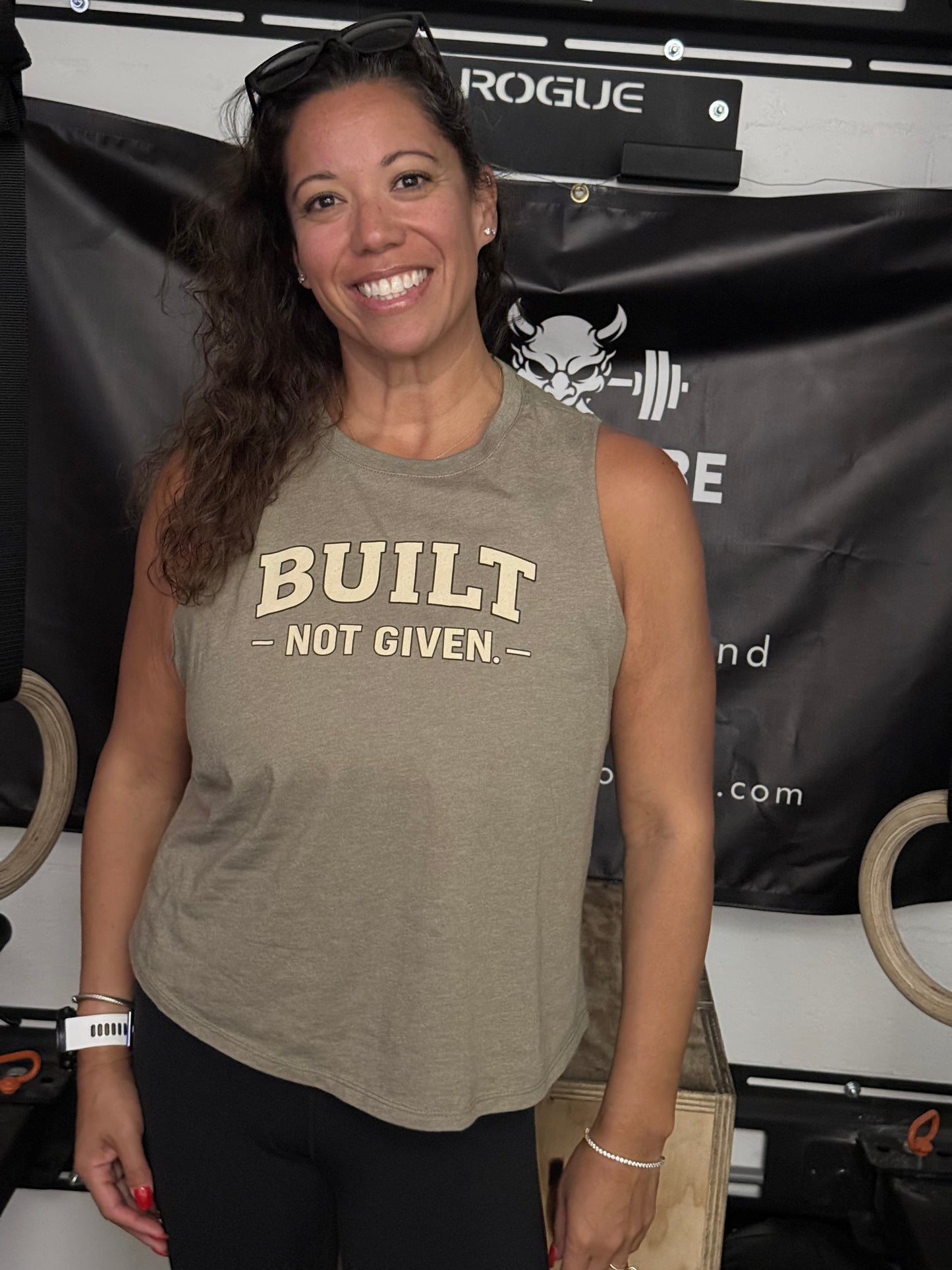 The Standard Crop Top Built Not Given Olive