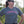 Threadvibe Grey & Pink Crop Top