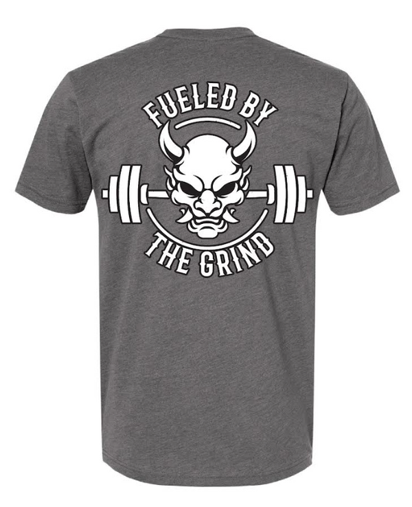 Fueled by the Grind Short Sleeved T-Shirt Grey