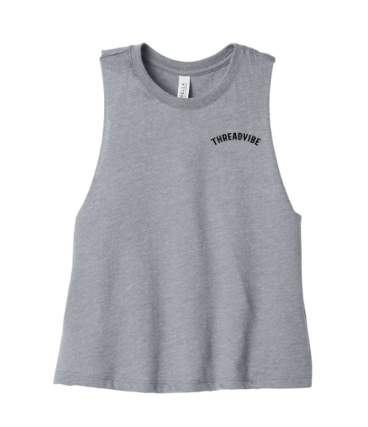 The Standard Crop Top Grey