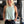 The Standard Crop Top Heather Dusty Blue