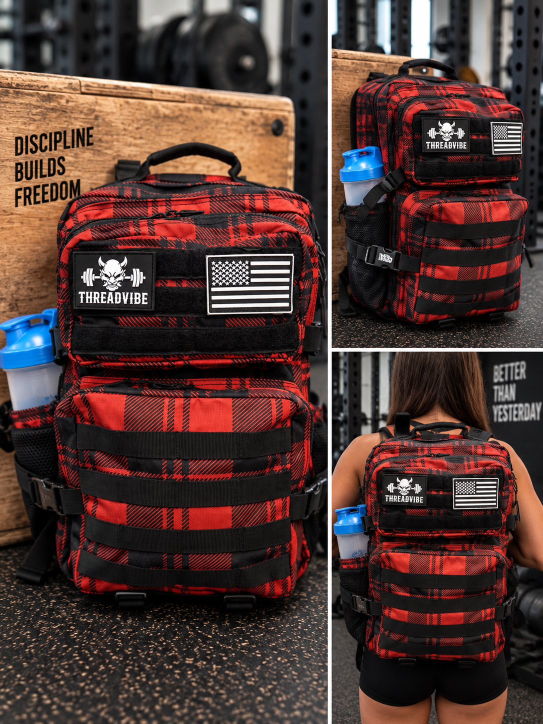 Plaid 25L Tactical Bag