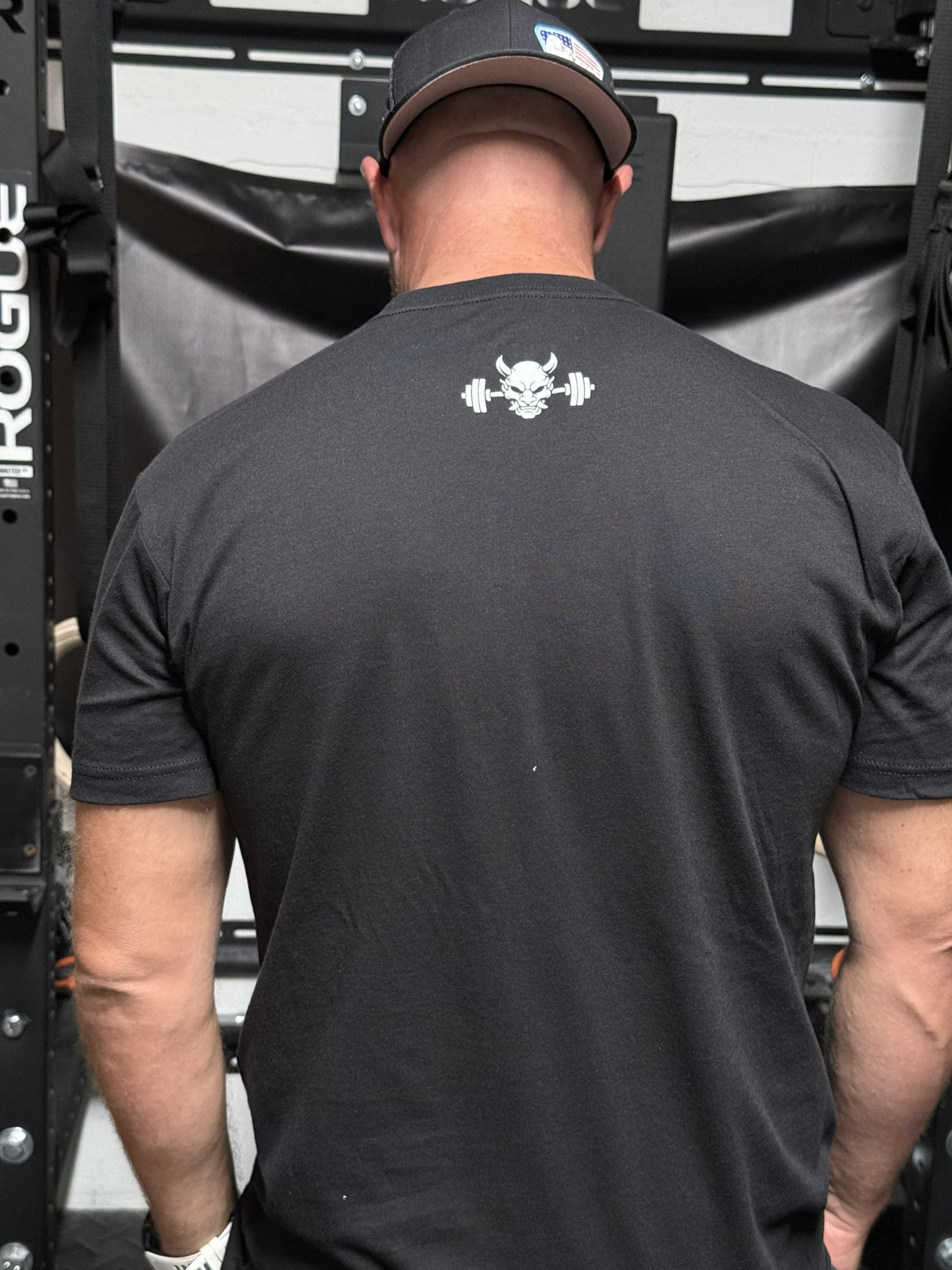 Built Not Given Black Tee