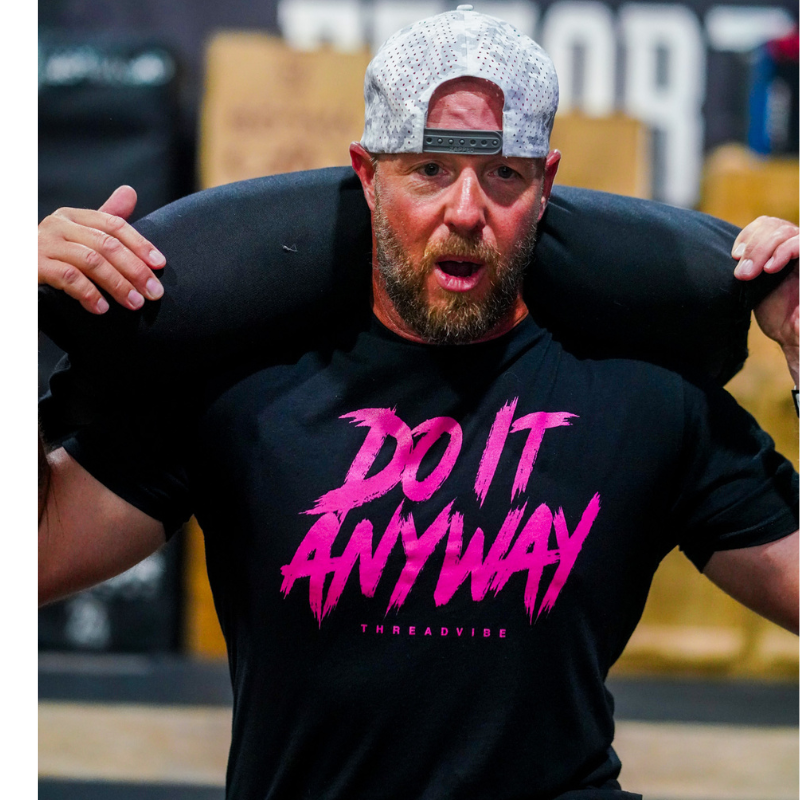 Do It Anyway Black Tee