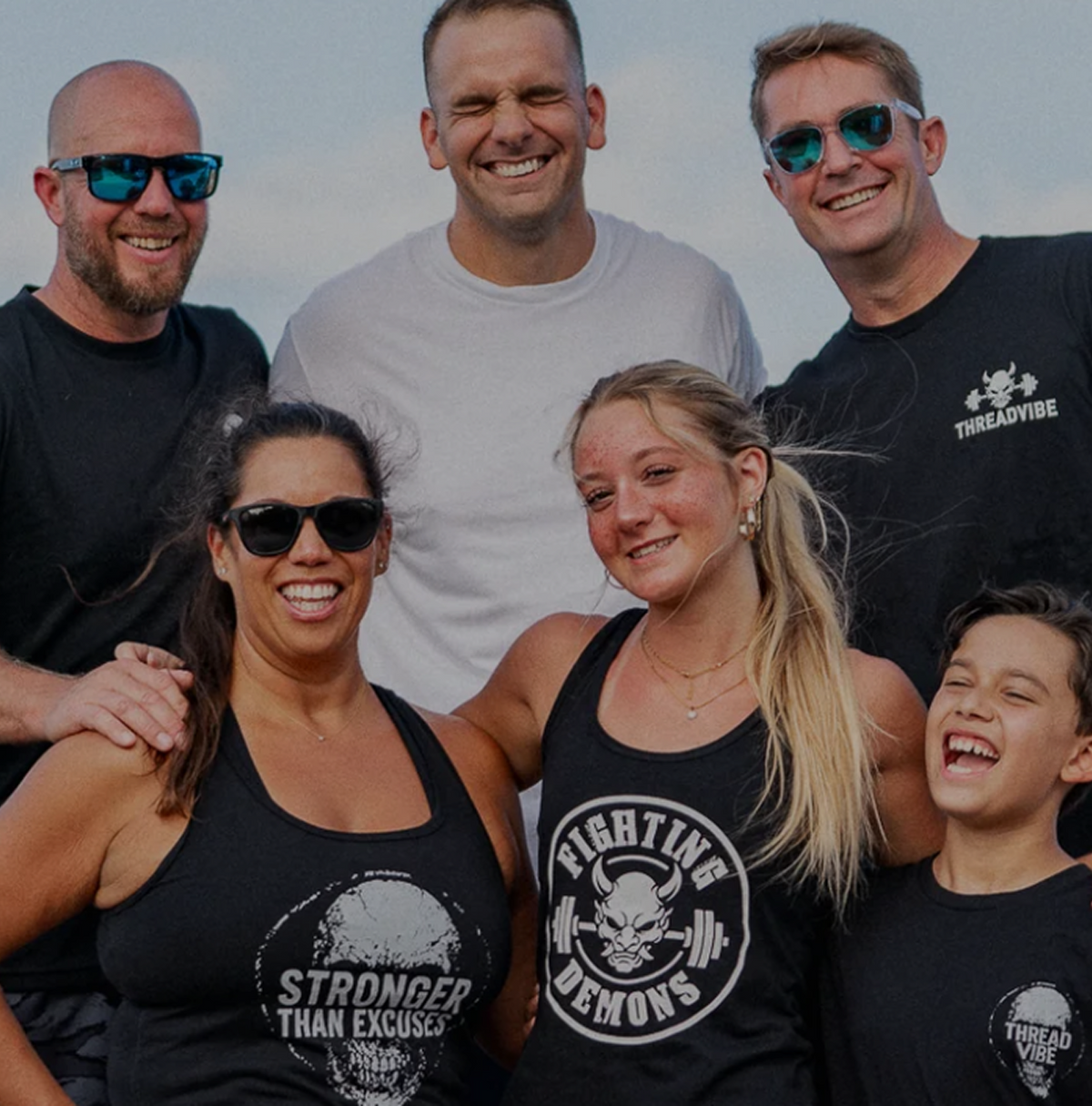 ThreadVibe community wearing gym apparel